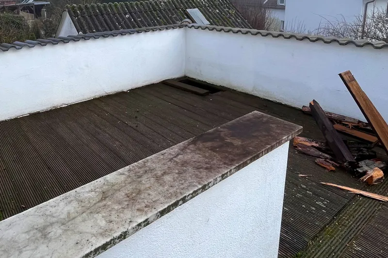 Bodenverlegung Referenzbild vorher